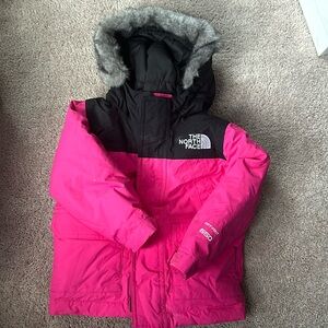 Girls north face coat